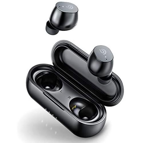 Wireless Earbuds, Bomaker Bluetooth 5.0 in-Ear Stereo Headphones, Graphene Drivers with Deep Bass, 30Hrs/2 Mics,Touch Control, Type-c Quick Charge, IPX7 Waterproof Sports Headset for iPhone/Android