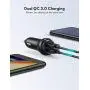 USB Car Charger RAVPower 36W Qc 3.0 Car Quick Charger Dual USB Ports Car Adapter for Galaxy S10+ S9+ S8+ Note 10+ Note 9+ Note 8, iPhone 11 Pro Max X XR XS Max and More