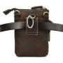 NKns Belt Bag Fanny Pack Mens Pockets Leather Shoulder Bag Diagonal Bag Messenger Bag Mobile Phone Bag Sports Bag