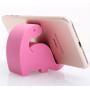 Plinrise Animal Desk Phone Stand, Update Dinosaur Silicone Office Phone Holder, Creative Phone Tablet Stand Mounts, Size:1.3" X 3.0" X 2.7" (Pink)