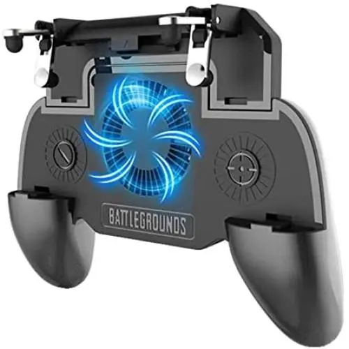 Mobile Game Controller for PUBG Mobile Controller L1R1 Mobile Game Trigger Joystick Gamepad for 4-6.5" iOS & Android Phone(W10 Update) (Upgraded Version 2000mAh) Mobile Game Controller for PUBG Mobile Controller L1R1 Mobile Game Trigger Joystick Gamepad for 4-6.5" iOS & Android Phone(W10 Update) (Upgraded Version 2000mAh)