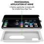 Belkin SCREENFORCE Tempered Glass Privacy Screen Protector for iPhone Xs Max, iPhone 11 Pro Max, OVA005zz