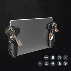 SHEAWA PUBG Mobile Game Controller Joystick Trigger Handle Shooter Fire Aim Button Mobile Controller Gamepad for iPad Tablet Smartphone PUBG Game Accessories