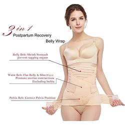 Postpartum Support - Recovery Belly Wrap Girdle Support Band Belt Body Shaper