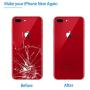 Vimour Back Glass Replacement for iPhone 8 Plus 5.5 Inches All Carriers with Pre-Installed Camera Lens, Bracket, Adhesive and Repair Tool Kits (Red)