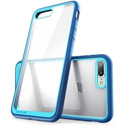 SUPCASE Unicorn Beetle Style Case Designed for iPhone 7 Plus, iPhone 8 Plus Case, Premium Hybrid Protective Clear Case for Apple iPhone 7 Plus 2016 / iPhone 8 Plus 2017 (Navy)
