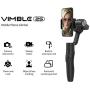 FeiyuTech Vimble 2s Extendable Handheld 3-Axis Gimbal Stabilizer for iPhone11/11pro/11 max/x/8 samsong Smartphone Included Tripod Stand and Armband