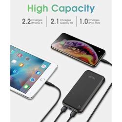 TG90 Power Bank 10000mAh Portable Battery Charger for Cell Phones External Battery Power Packs, Ultra Slim Portable Phone Charger Compatible with iPhone Android Phone Smart Devices