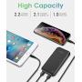 TG90 Power Bank 10000mAh Portable Battery Charger for Cell Phones External Battery Power Packs, Ultra Slim Portable Phone Charger Compatible with iPhone Android Phone Smart Devices