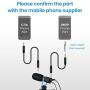 Moukey Smartphone DSLR Camera Microphone, with Monitoring Function, Mini Tripod,IP4 Waterproof Box,External Video Shotgun Mic for Phone, Smartphone, Canon/Nikon/Sony Camera -Perfect Vlogging, YouTube