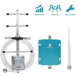 Cell Phone Signal Booster for Verizon AT&T 2G 3G Home and Office Use - Reduce Dropped Calls by 850MHz Band 5 Cellular Repeater Amplifer Kit with Whip/Yagi Antennas