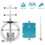 Cell Phone Signal Booster for Verizon AT&T 2G 3G Home and Office Use - Reduce Dropped Calls by 850MHz Band 5 Cellular Repeater Amplifer Kit with Whip/Yagi Antennas