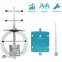 Cell Phone Signal Booster for Verizon AT&T 2G 3G Home and Office Use - Reduce Dropped Calls by 850MHz Band 5 Cellular Repeater Amplifer Kit with Whip/Yagi Antennas