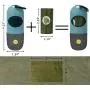 Dog Poop Dispenser with LED Safety Flash Light