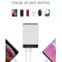 Portable Charger Power Bank Battery - by TalkWorks | 6000 mAh | Cell Phone Backup External Dual USB Power Pack for Apple iPhone 11, XR, XS, X, 8, 7, 6, iPad & Android for Samsung Galaxy - Silver Portable Charger Power Bank Battery - by TalkWorks | 6000 mAh | Cell Phone Backup External Dual USB Power Pack for Apple iPhone 11, XR, XS, X, 8, 7, 6, iPad & Android for Samsung Galaxy - Silver