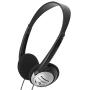 Panasonic Headphones On-Ear Lightweight with XBS RP-HT21 (Black & Silver)