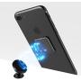 ICHECKEY Finger Ring Stand 360 Rotation Cell Phone Ring Stand Holder Grip Kickstand Universal Mobile Phone Ring for iPhone 7 7 Plus 6S 6, Samsung Galaxy S6 S7 S8 S8 Plus, Note, LG (Black)