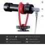SAIREN Vlog Video On Camera Microphone Cardioid Directional Plug and Use Broadcast Mic High Sensitivity for Canon Nikon Panasonic Fuji Sony A7 III etc DSLR/Camera for iPhone 11 Pro Max Smartphone