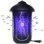 VANELC Bug Zapper, Insect Fly Trap, Mosquito Killer Waterproof for Indoor & Outdoor - Electronic Light Bulb Lamp for Backyard, Patio, Home