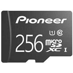 Pioneer 256GB microSD Classic with Adapter - C10, U1, Full HD Memory Card (2 Pack)