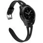Sankel Compatible for Samsung Galaxy Watch 3 41mm/Active 2 40mm & 44mm Bands,Women Genuine Leather Wristband Replacement for Galaxy Watch Active/Active 2,Galaxy Watch 42mm,Garmin Vivoactive 3 (Black) Sankel Compatible for Samsung Galaxy Watch 3 41mm/Active 2 40mm & 44mm Bands,Women Genuine Leather Wristband Replacement for Galaxy Watch Active/Active 2,Galaxy Watch 42mm,Garmin Vivoactive 3 (Black)