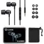 LUDOS Clamor Wired Earbuds in Ear Headphones with Microphone, Earphones with Mic and Volume Control, Memory Foam, Reinforced Cable, Bass Compatible with iPhone, Apple, iPad, Computer, Laptop, PC LUDOS Clamor Wired Earbuds in Ear Headphones with Microphone, Earphones with Mic and Volume Control, Memory Foam, Reinforced Cable, Bass Compatible with iPhone, Apple, iPad, Computer, Laptop, PC