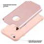 ULAK iPhone 6S Case, iPhone 6 Case, Slim Fit Dual Layer Soft Silicone & Hard Back Cover Bumper Protective Shock-Absorption & Anti-Scratch Case for Apple iPhone 6 / 6S 4.7 inch- Rose Gold