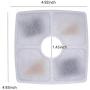 ITidyHome Replacement Filters for 84oz/2.5L Automatic Pet Fountain Cat Water Fountain Dog Water Dispenser