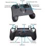 Game-Yorker Mobile Game Controller for Pubg and More | 2000mAh & Cooling Fan | L1R1 Shoot-Aim Triggers | Joystick Gamepad for iOS & Android Phone (Latest Version) | with Storage Bag & Extra Trigger