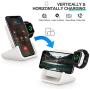 Wireless Charger, AVANTY 2 in 1 Dual Wireless Charging Dock Station with iWatch Stand for iWatch 5/4/3/2/1, Fast Charger for iPhone 11/11 Pro Max/XR/XS Max/XS/X/8/8P (No iWatch Cable or Adapter)