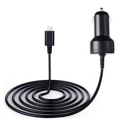 AmazonBasics Car DC Charger for Nintendo Switch - 6 Foot Cable, Black