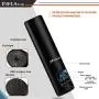 USB Rechargeable Air Compressor Portable Tire Inflator Mini Air Inflator With LCD Digital Display Intelligent Tire Pressure Preset Electric Tire Pump for Bike Car Basketball Other Inflatable (Black)