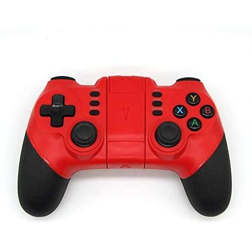 LFJNET Wireless Bluetooth Game Controller for iOS Android Phone Tablet PC Gaming Controle Joystick Gamepad Joypad red