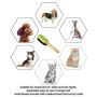 Dog Bathing Brush, Dog Shampoo Brush for Massage Dog Scrubber Cat Brushes for Grooming with Pin & Bristle, Natural Bamboo