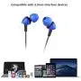 Earphones Earbuds, OARIE Headphones with Mic Stereo HiFi Earphones for iOS Android 3.5mm Jack(Dark Blue) Earphones Earbuds, OARIE Headphones with Mic Stereo HiFi Earphones for iOS Android 3.5mm Jack(Dark Blue)