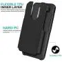 CasemartUSA Phone Case for [LG Journey LTE (L322DL)], [DuoTEK Series][Black] Shockproof Defender Impact Resistant Cover for LG Journey LTE (Tracfone, Simple Mobile, Straight Talk, Total Wireless)