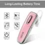 Bluetooth Earpiece for Cell Phones - GLCON Hands Free Wireless Bluetooth Headset with Noise Cancelling Mic for Driver Trucker Business - Bluetooth Headphones Earbuds for iPhone iPad Android (Pink) Bluetooth Earpiece for Cell Phones - GLCON Hands Free Wireless Bluetooth Headset with Noise Cancelling Mic for Driver Trucker Business - Bluetooth Headphones Earbuds for iPhone iPad Android (Pink)