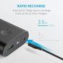 Anker PowerCore+ 10050 Premium Aluminum Portable Charger with Qualcomm Quick Charge 3.0, 10050mAh Power Bank with PowerIQ Technology for iPhone, iPad, Samsung Galaxy, Android Phones and More