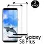 Galaxy S8 Plus Screen Protector [2-Pack], Tempered Glass Screen Protector [Full Coverage][Case-Friendly][No Bubbles][Easy to Install] Screen Protector Compatible with Samsung Galaxy S8 Plus