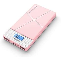 Portable Power Bank 10000mAh Output External Cell Phone Battery Pack with LED for Smartphones Tablet Camera