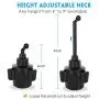 Cup Holder Phone Mount, Gobeigo Height Adjustable Metal Stand Car Phone Cradle Fits All Smartphones Compatible with iPhone 11 Pro/11 Pro Max/XR/XS/XS Max/X/8/7,Galaxy S10/S10 Plus Note 9/Note 10 Plus