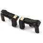 BEESCLOVER 1 Pairs Mobile Phone Gaming Trigger Fire Button Smartphone Shooter Controller for PUBG Black BEESCLOVER 1 Pairs Mobile Phone Gaming Trigger Fire Button Smartphone Shooter Controller for PUBG Black