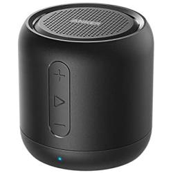 Anker Soundcore Mini, Super-Portable Bluetooth Speaker with 15-Hour Playtime, 66-Foot Bluetooth Range, Enhanced Bass, Noise-Cancelling Microphone - Black