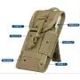 Multi-Functional Tactics 5 Inch Mobile Phone Bag Bag Outdoor Waist Hanging Mobile Phone Cover Military Fan Bag Accessories Bag