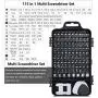 Precision Screwdriver Set,115 in1 Magnetic Repair Tool Kit for iPhone Series/Mac/iPad/Tablet/Laptop/Xbox Series/PS3/PS4/Nintendo Switch/Eyeglasses/Watch/Cellphone/PC/Camera/Electronic Precision Screwdriver Set,115 in1 Magnetic Repair Tool Kit for iPhone Series/Mac/iPad/Tablet/Laptop/Xbox Series/PS3/PS4/Nintendo Switch/Eyeglasses/Watch/Cellphone/PC/Camera/Electronic