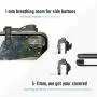 [ELITE Edition]Leuna Mobile Game Controller L1R1 Game Triggers Fire and Aim Buttons for PUBG for Fortnite for iPhone SE 6 7 8 X Xs XR/Samsung Note 8 9 S7 S8 S9 C8 C9 A8s A9s