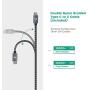 Fast USB Type C PD Car Charger, Verolink Dual-Port 27W Power Delivery&Quick Charge 3.0 Car Adapter for Google Pixel 4/3/3a XL, OnePlus 7/6, Samsung S20/S10, iPhone 11 Pro/iPad (with 3.3ft USB C Cable)