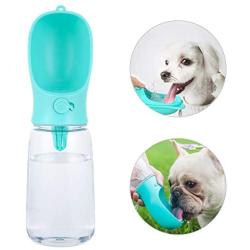 lorelo Dog Water Bottle, Portable Dog Water Dispenser Lightweight Pet Travel Water Bottle Bowl for Walking, Hiking