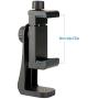 Ulanzi Phone Tripod Adapter Mount, Adjustable Cell Phone Holder, Universal Smartphone Clamp, Vertical Horizontal Bracket for iPhone 11 Pro Max XS Max X 8 Plus Samsung Google OnePlus Ring Light Selfie