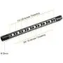 CAMVATE 15mm Cheese Rod with 1/4"-20 and 3/8"-16 Thread Hole for DSLR Rigs Camera Video Cage (197mm) CAMVATE 15mm Cheese Rod with 1/4"-20 and 3/8"-16 Thread Hole for DSLR Rigs Camera Video Cage (197mm)